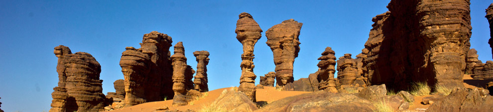 Ennedi, guglie di arenaria